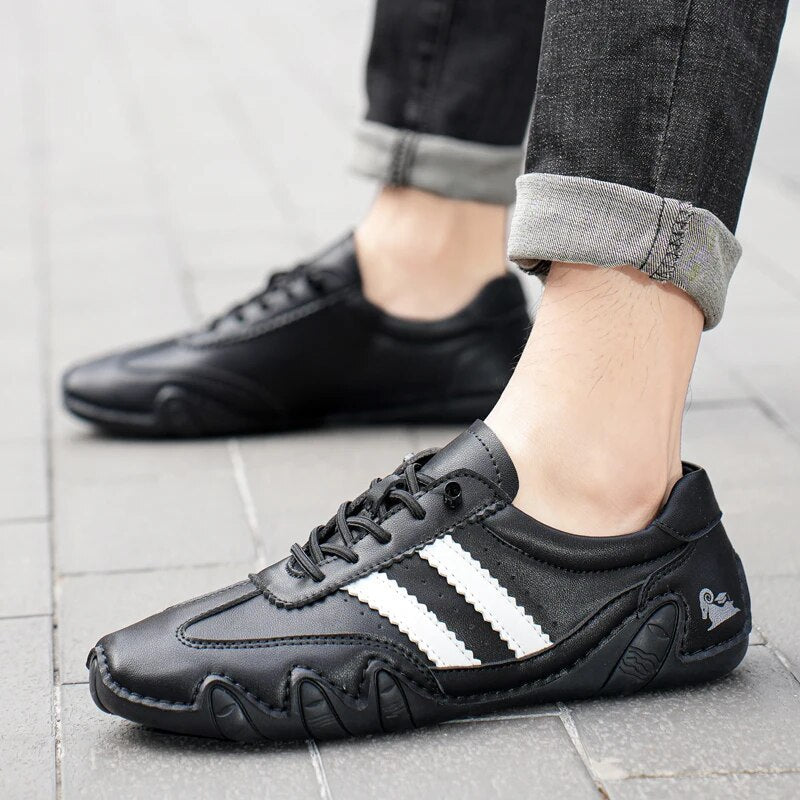 Heren Loafers van Echt Leer met Comfortabele Insole 4