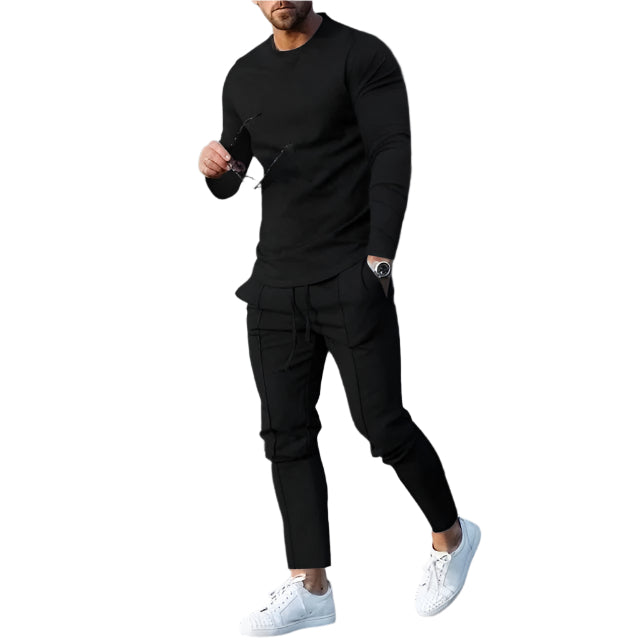 Heren Loungepak Sportief Polyester 0