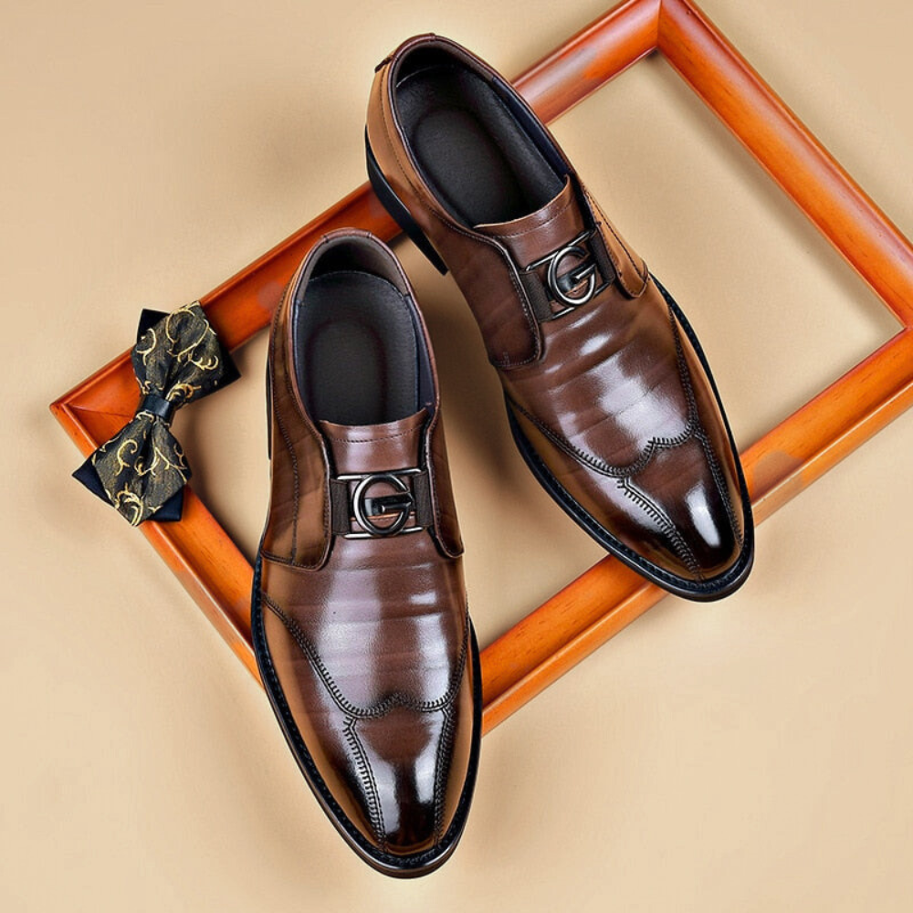 Heren Luxe Schoenen Kunstleer Elegante Stijl 0