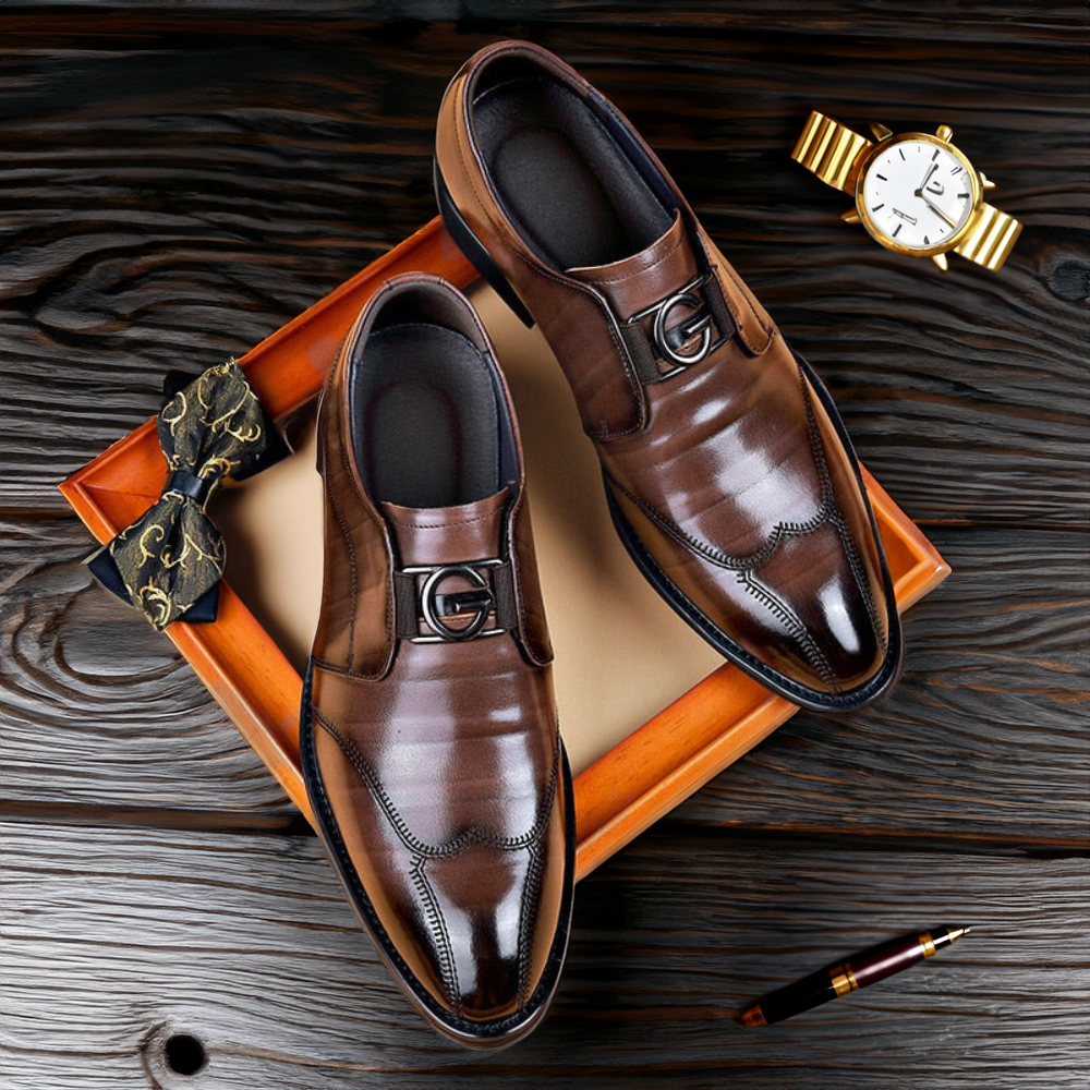 Heren Luxe Schoenen Kunstleer Elegante Stijl 4