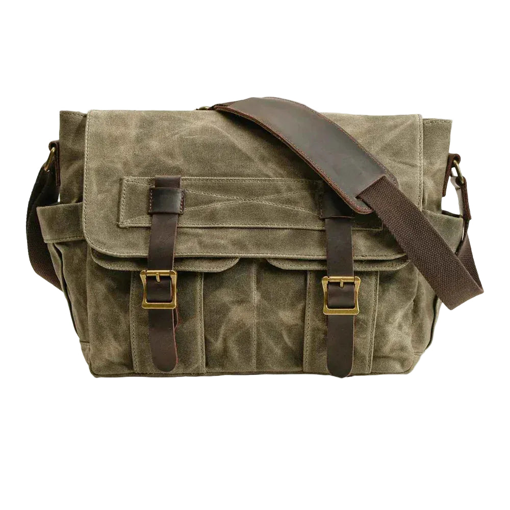 Heren Messenger Bag Vintage Stijl 0