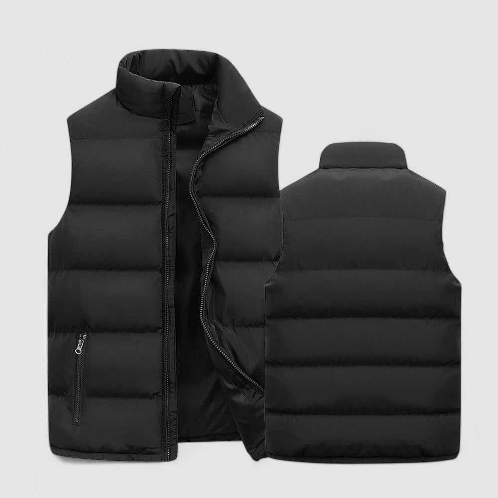 Heren Mouwloos Donsjack Modern 2