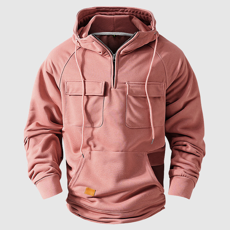 Heren MultiPocket Hoodie Met Capuchon 3