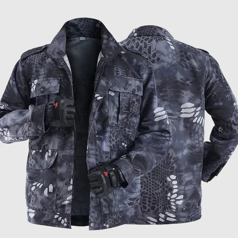 Heren Outdoor Camo Set Avontuurlijke Stijl 2