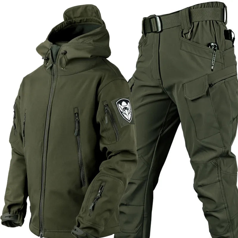 Heren Outdoor Jacke en Broek Wind- en Waterdicht 3