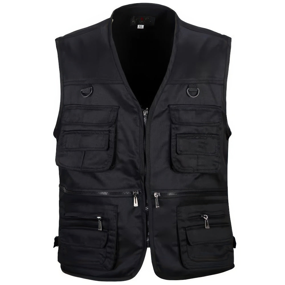 Heren Outdoor Vest Met Veel Zakken 1