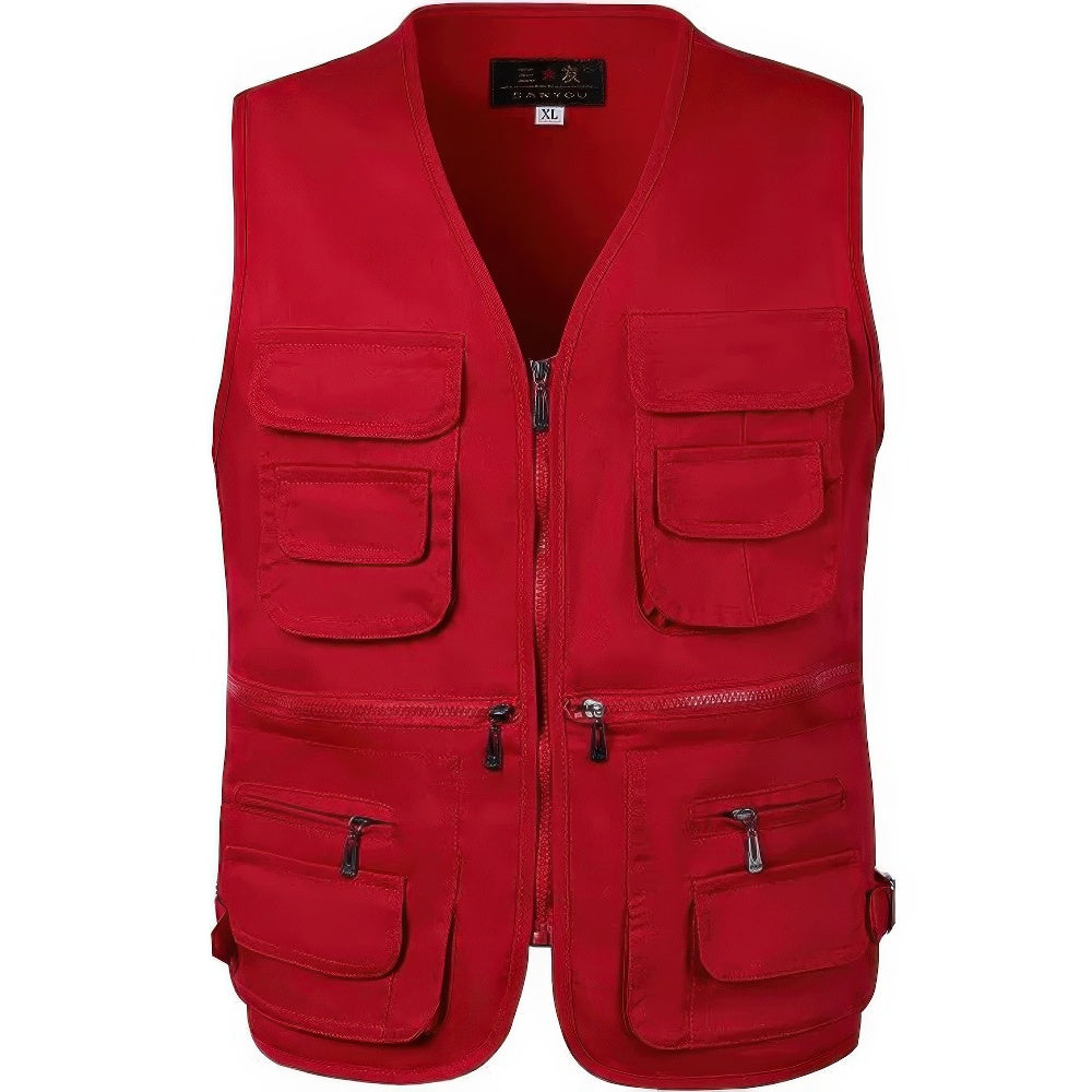 Heren Outdoor Vest Met Veel Zakken 3
