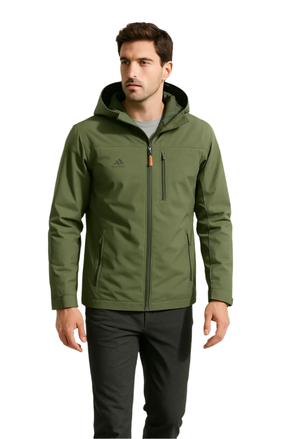 Heren Outdoorjas Water- en Winddicht Casual Stijl 0