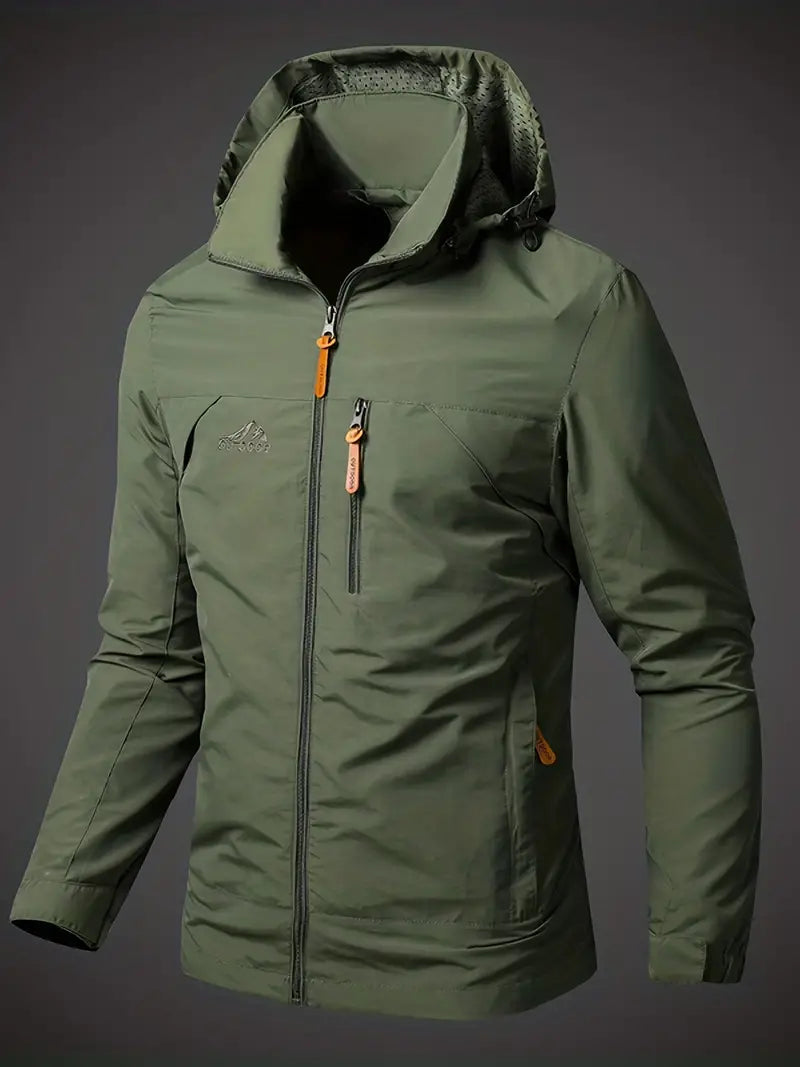 Heren Outdoorjas Water- en Winddicht Casual Stijl 3
