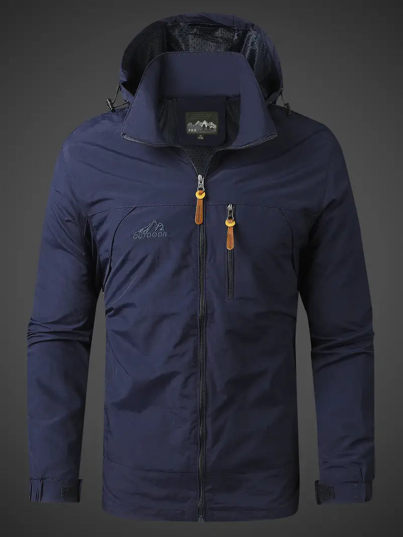 Heren Outdoorjas Water- en Winddicht Casual Stijl 5