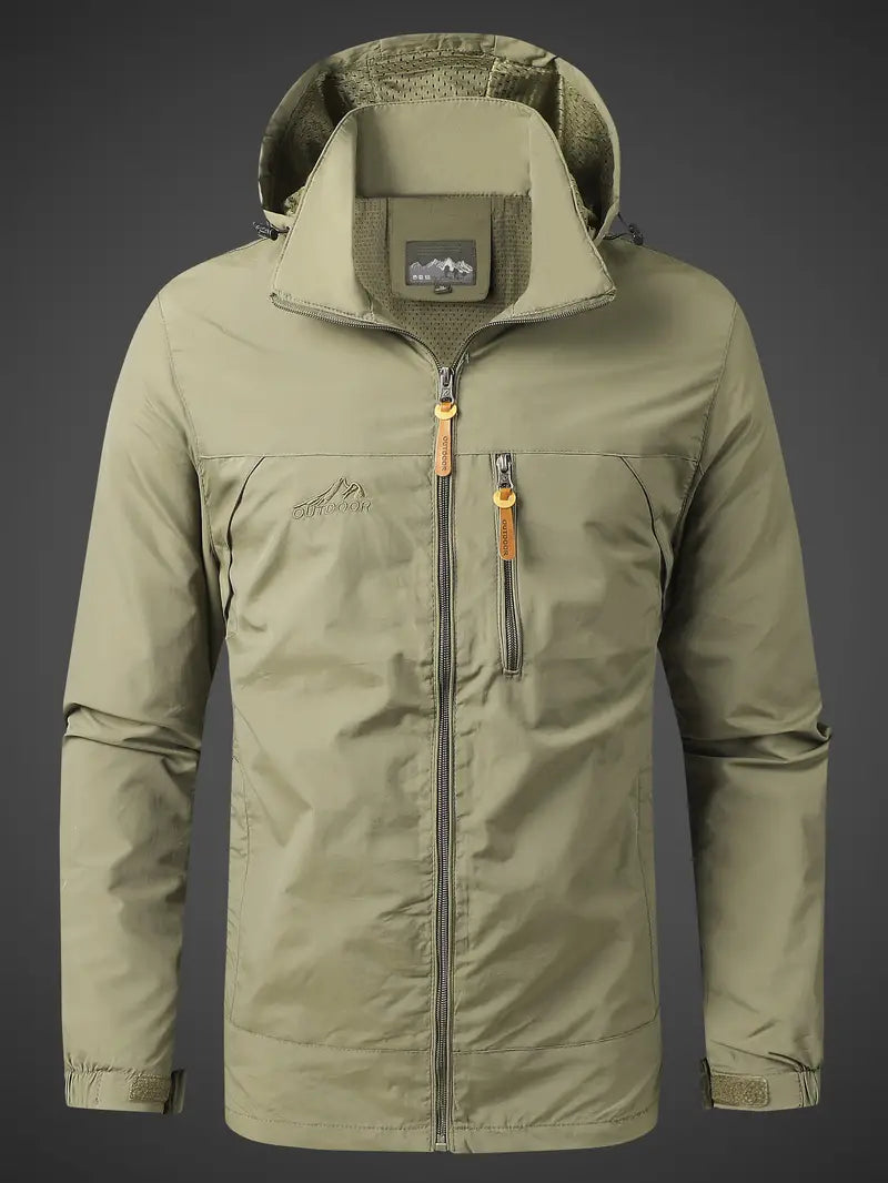 Heren Outdoorjas Water- en Winddicht Casual Stijl 7