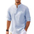 Heren Overhemd Casual Ademend Stof Tijdloos Design 4