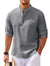 Heren Overhemd Casual Ademend Stof Tijdloos Design 6