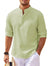 Heren Overhemd Casual Ademend Stof Tijdloos Design 9