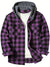 Heren Overhemd Casual Geruit Met Capuchon Slim Fit Katoen Polyester 5