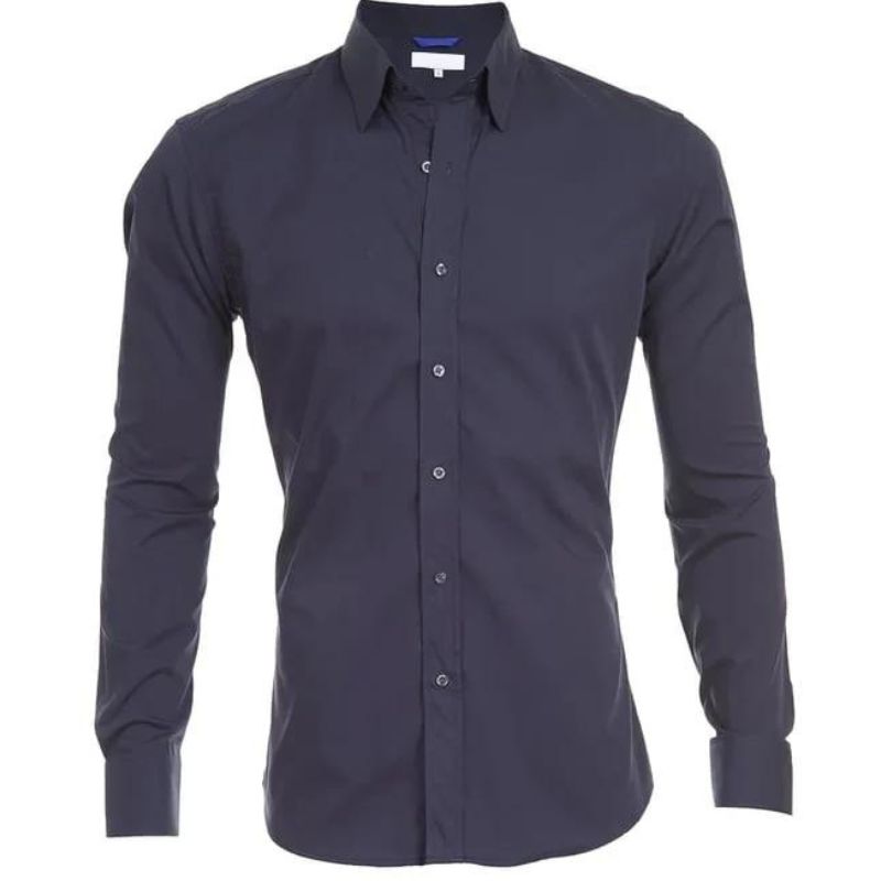 Heren Overhemd Casual Met Ritssluiting Moderne Stijl 3