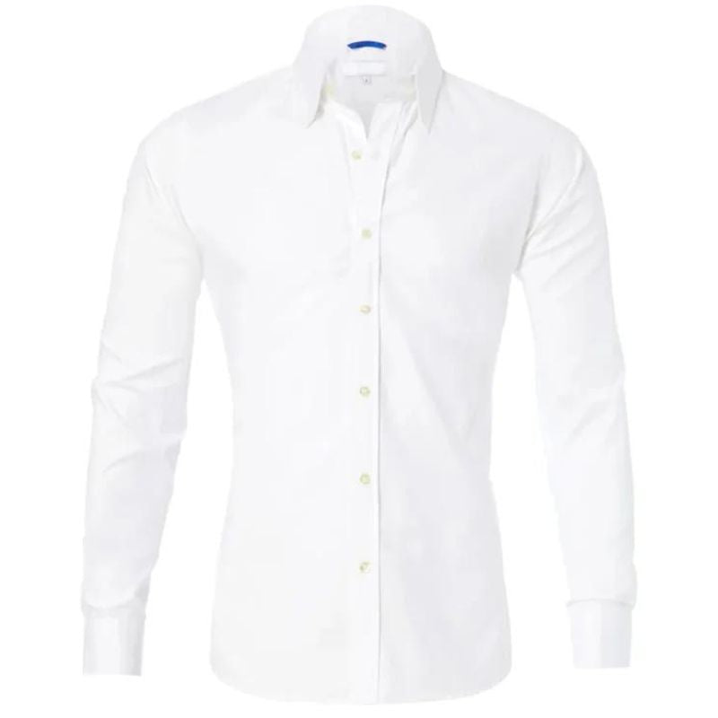 Heren Overhemd Casual Met Ritssluiting Moderne Stijl 5