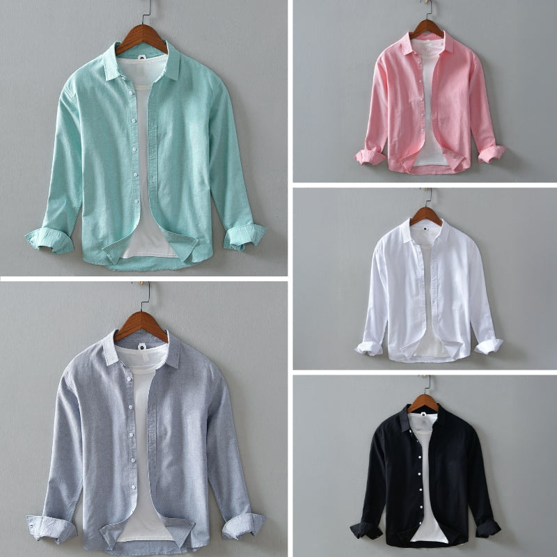 Heren Overhemd Casual Stijl 5