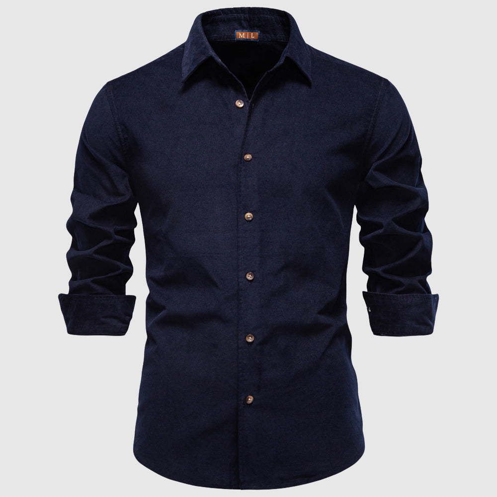 Heren Overhemd Casual Stijl Moderne Pasvorm 2