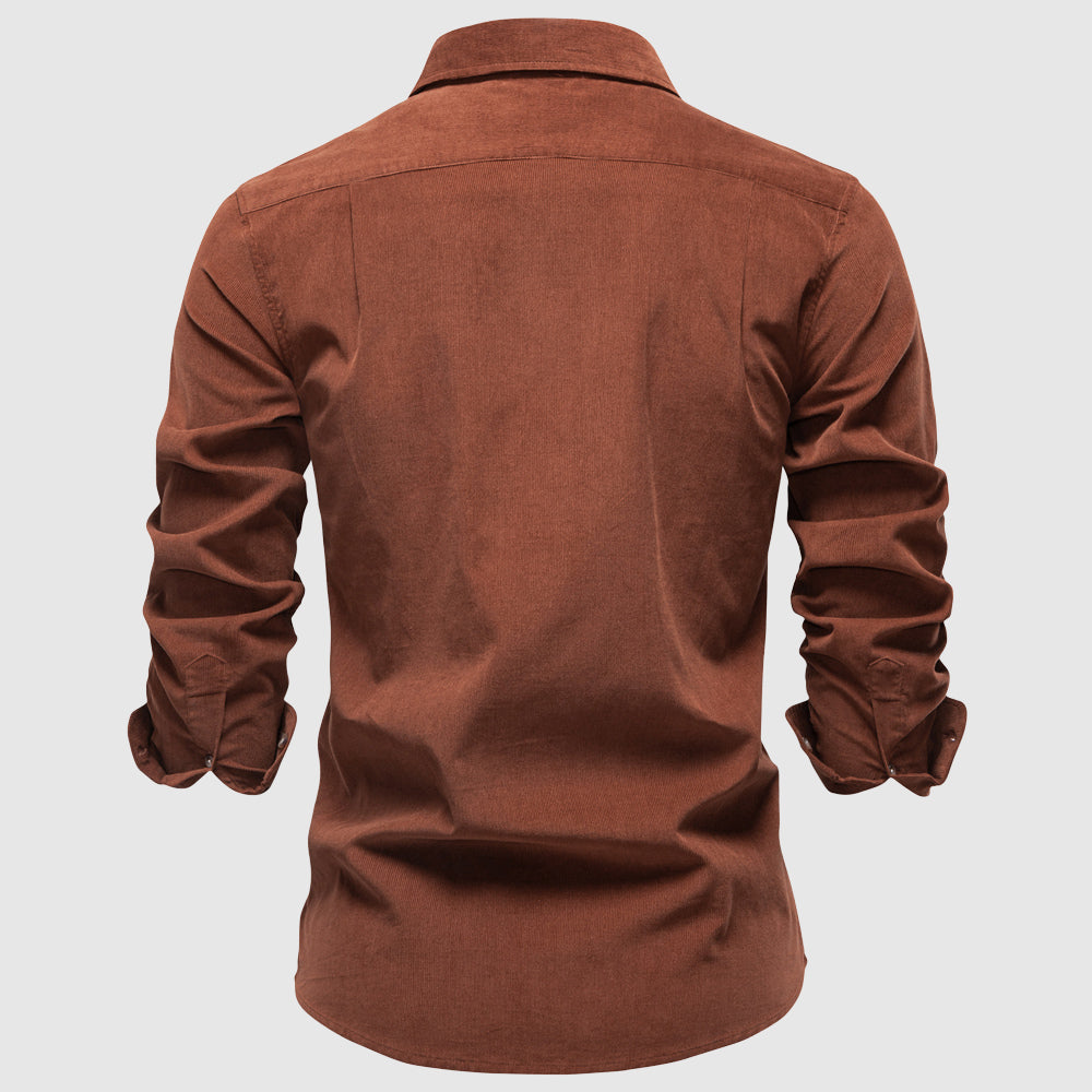 Heren Overhemd Casual Stijl Moderne Pasvorm 3