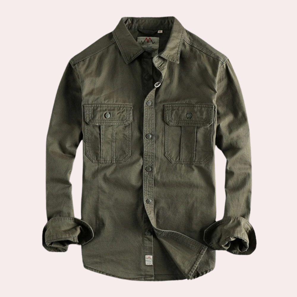 Heren Overhemd Casual met Lange Mouwen Stijlvol en Comfortabel 5