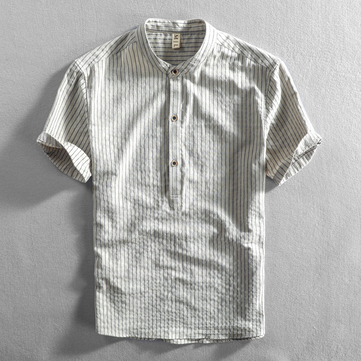 Heren Overhemd Gestreept Casual 2
