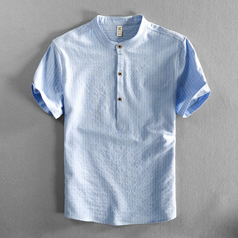 Heren Overhemd Gestreept Casual 3
