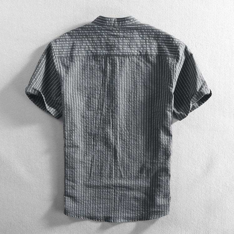 Heren Overhemd Gestreept Casual 6