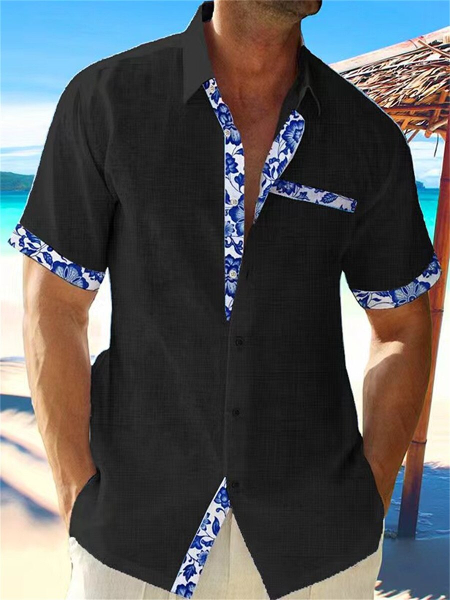 Heren Overhemd Lente-Zomer Stijlvol 3