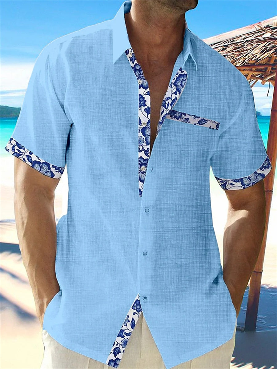 Heren Overhemd Lente-Zomer Stijlvol 6