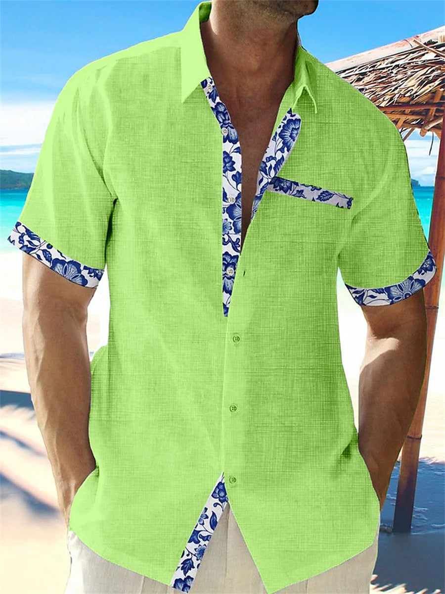 Heren Overhemd Lente-Zomer Stijlvol 7