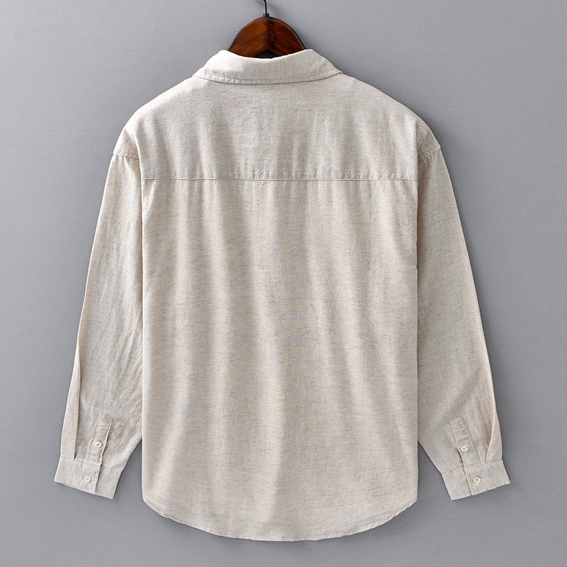 Heren Overhemd Met Reverskraag Casual Stijl 7