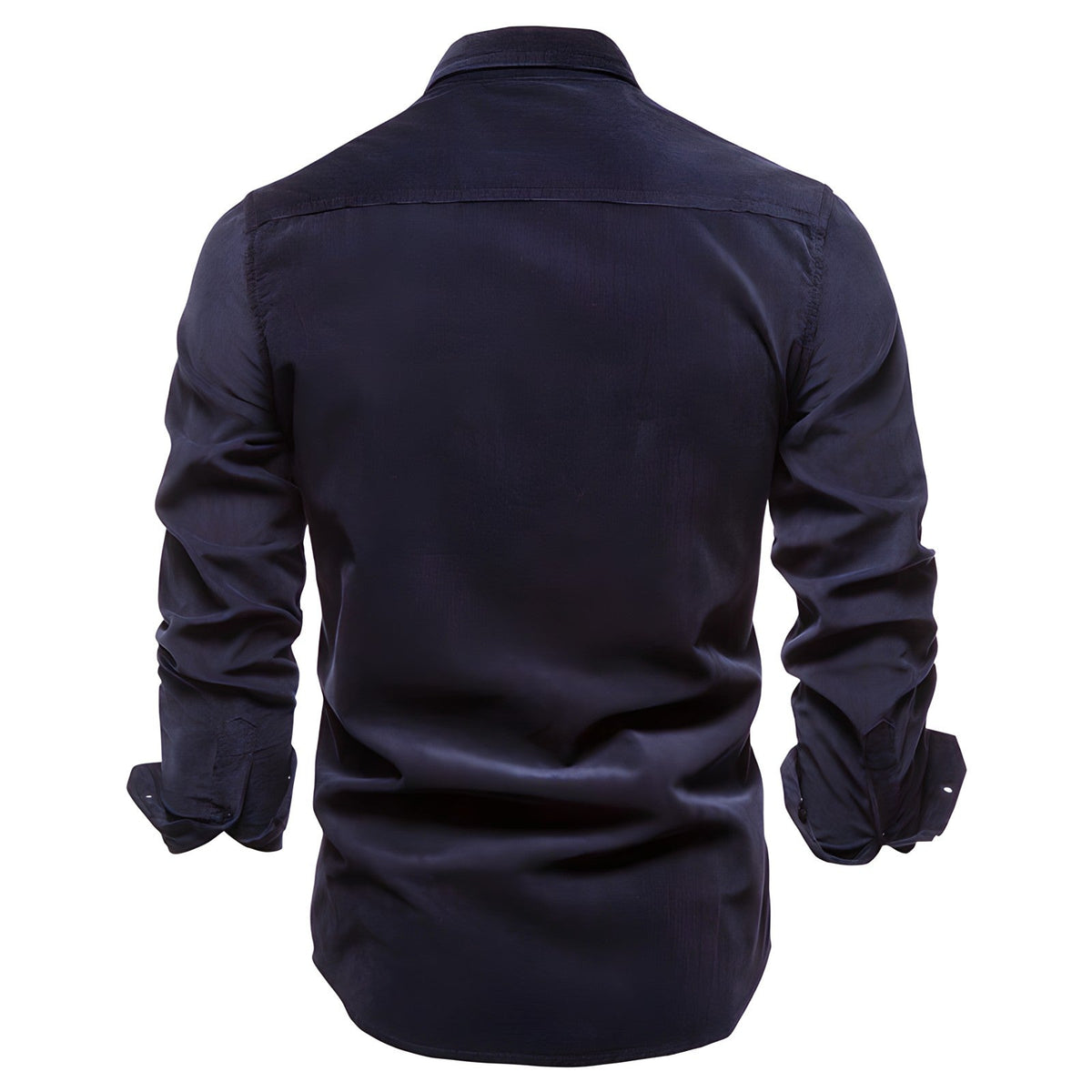 Heren Overhemd Militair Stijl Lange Mouwen Casual 1