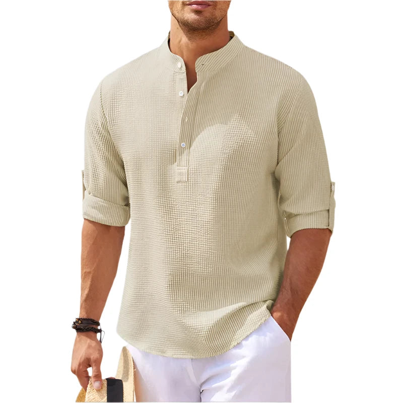 Heren Overhemd Modern Fit Casual & Formeel Style 3