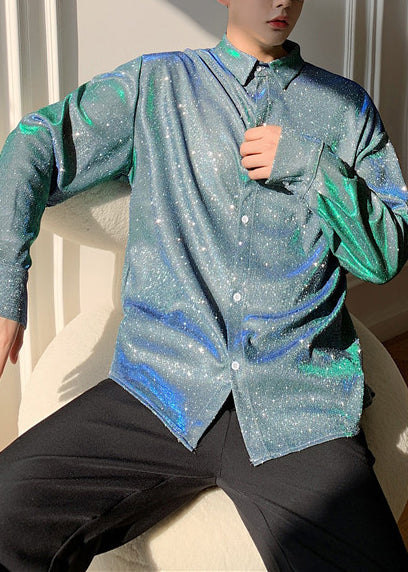 Heren Overhemd Oversized Stijlvol Herfstmodel 1