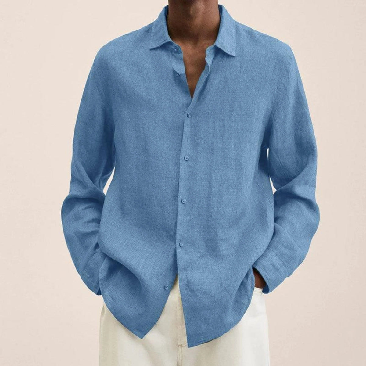 Heren Overhemd Slim-Fit Klassiek 10