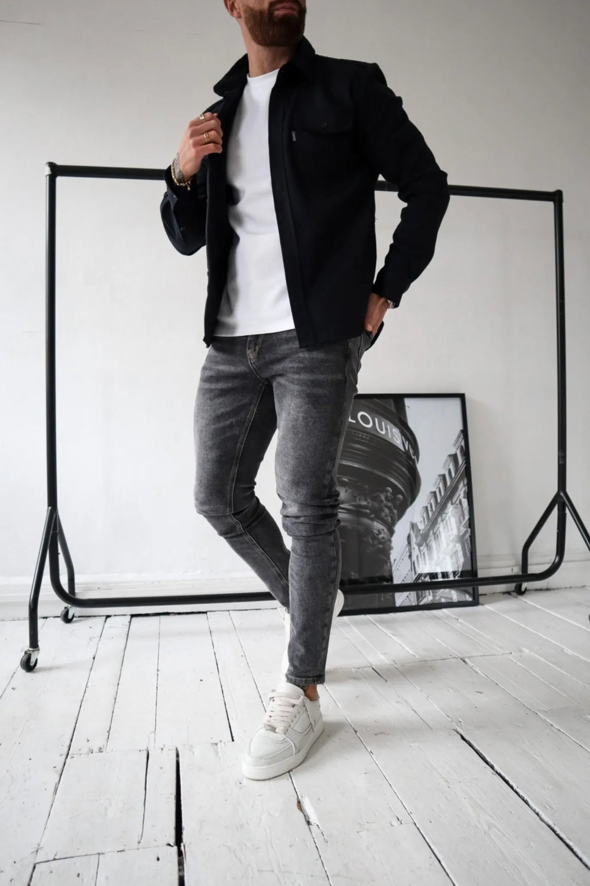 Heren Overhemdjack Modern Stijlvol voor Casual en Formele Gelegenheden 6