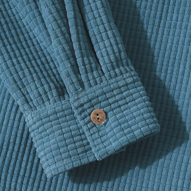 Heren Overshirt met Capuchon en Knoopsluiting 5