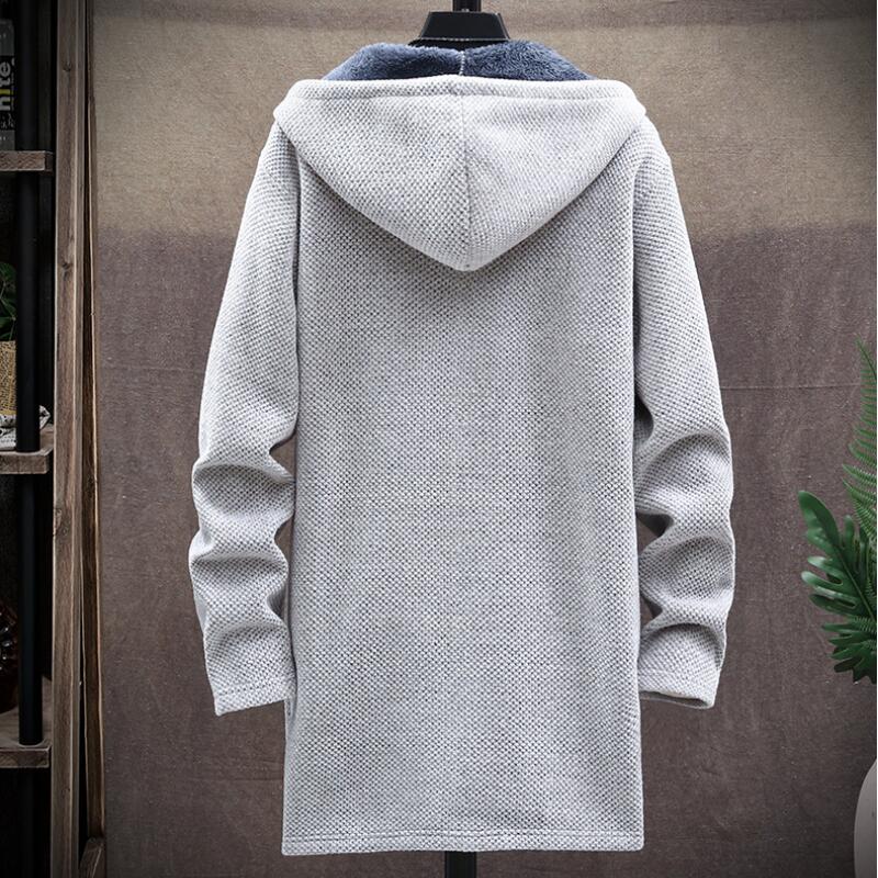 Heren Oversized Hoodie met Rits 2