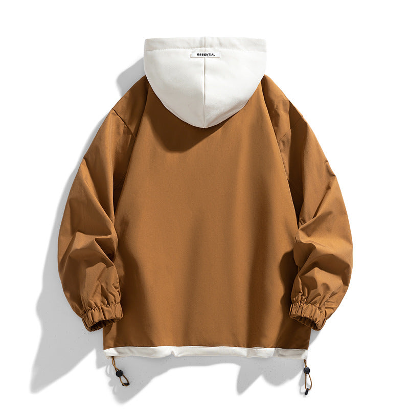 Heren Oversized Jack met Capuchon en Gelaagd Ontwerp 5