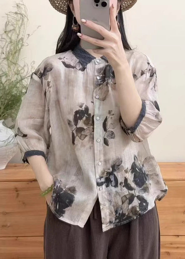 Heren Oversized T Shirt met Print voor Casual Zomerlook 2