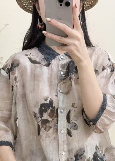 Heren Oversized T Shirt met Print voor Casual Zomerlook 3