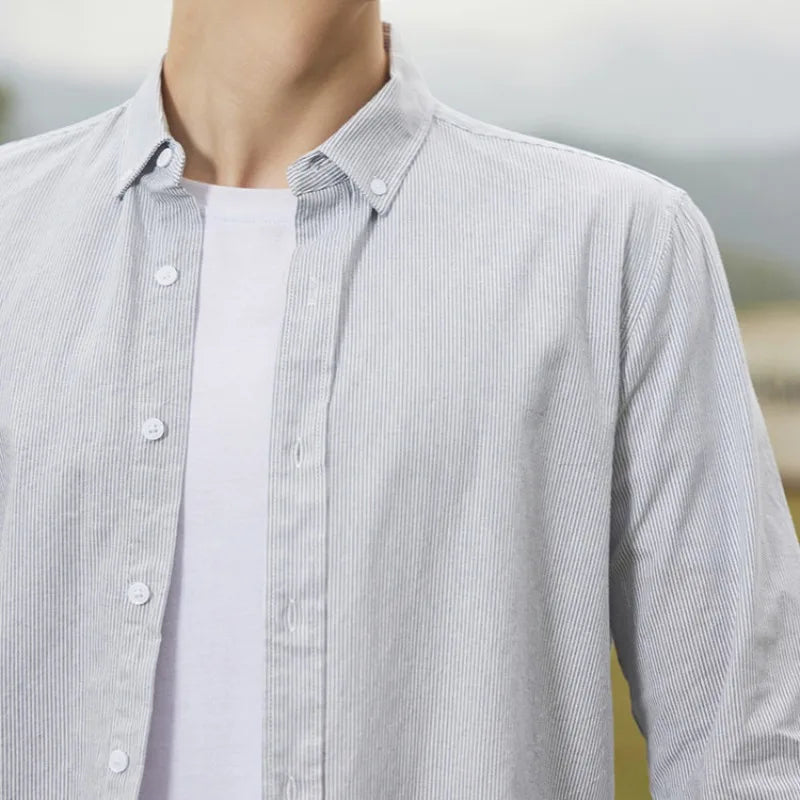 Heren Oxford Shirt Lichtgewicht 7