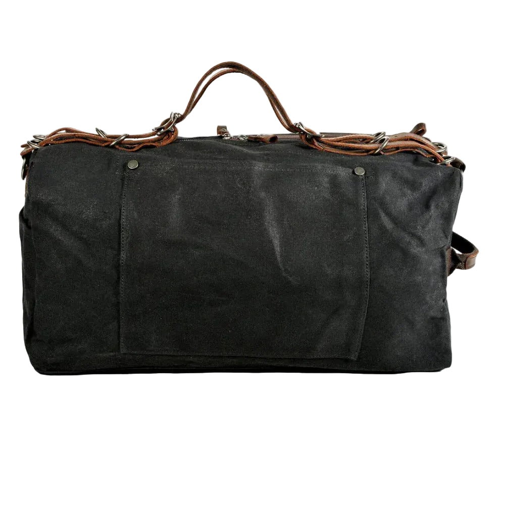 Heren Plunjezak Canvas Militair Stijl 0