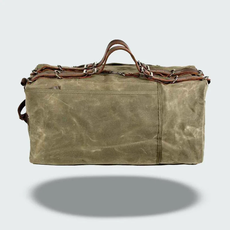 Heren Plunjezak Canvas Militair Stijl 3