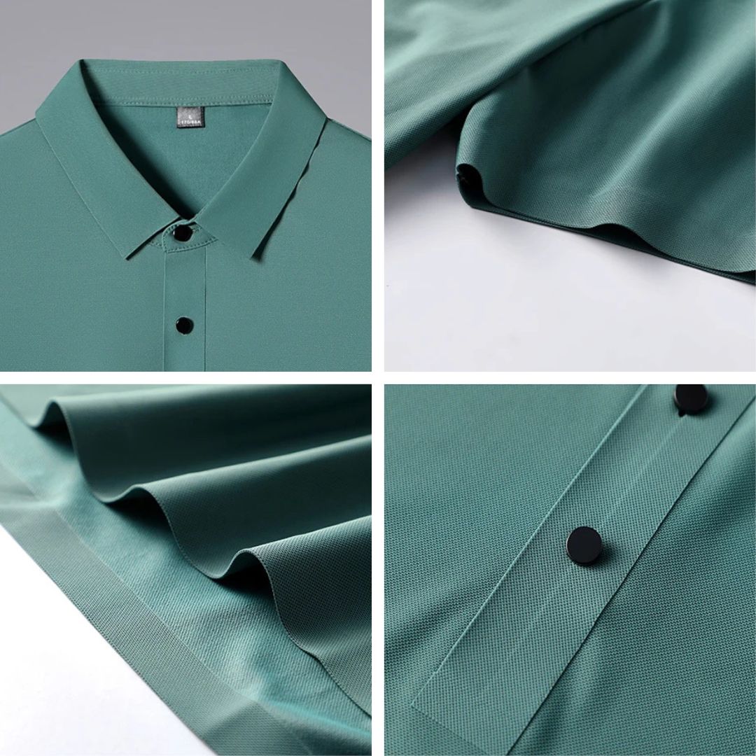 Heren Polo Elite Prestaties Stijlvol Ademend 5