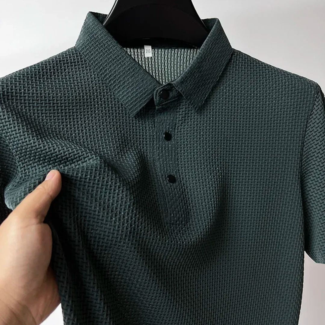 Heren Polo Lichtgewicht Ademend Stof 8