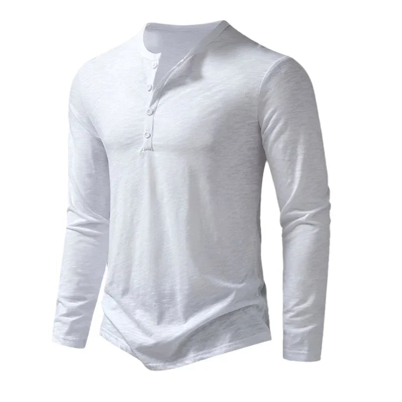 Heren Polo Shirt Casual Stijl Met Lange Mouwen 6