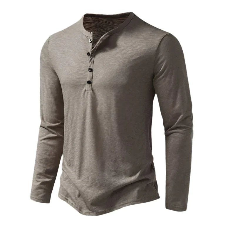 Heren Polo Shirt Casual Stijl Met Lange Mouwen 8