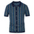 Heren Polo Shirt Chevron Knopsluiting Ademend Katoen 0